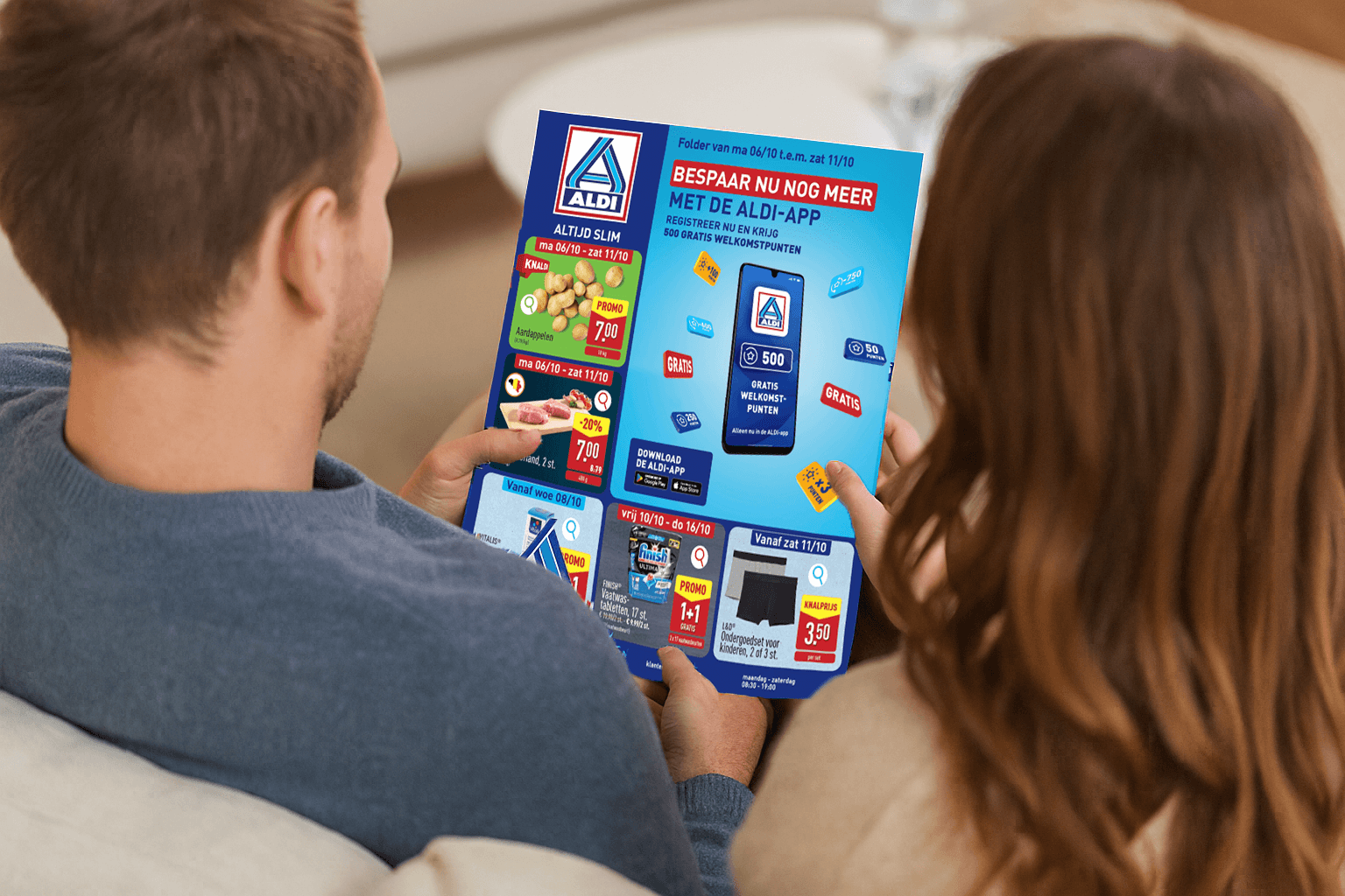 Aldifoldersontvangen